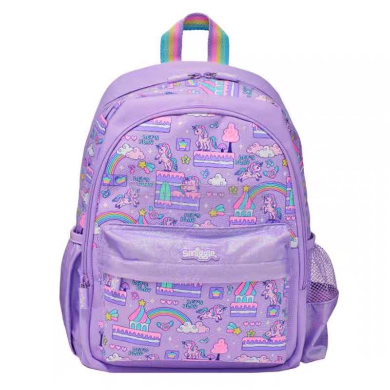 Smiggle Small Backpack Unicorn Rainbow Design 38cm KG1-KG3