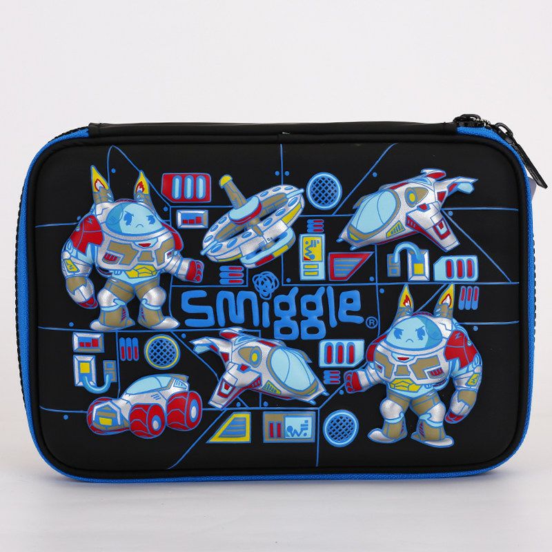 Smiggle Pencil Case Robot Space Design