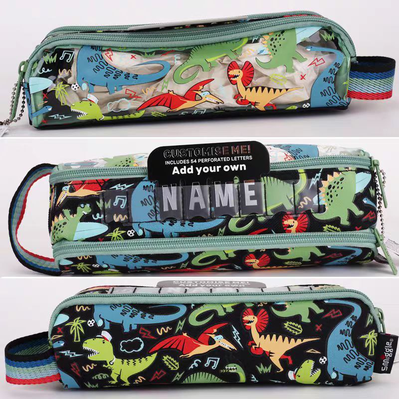 Smiggle Pencil Case Dinosaur Design
