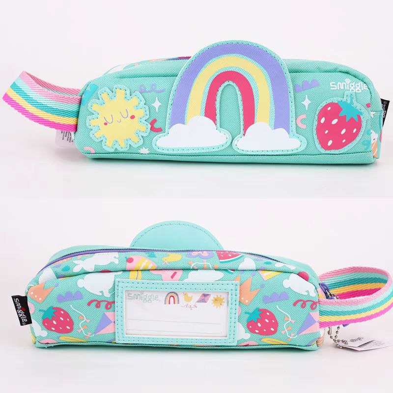 Smiggle Pencil Case Rainbow Design