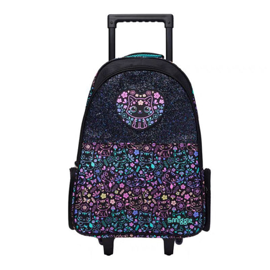 Smiggle Backpack With Wheels Cat Design