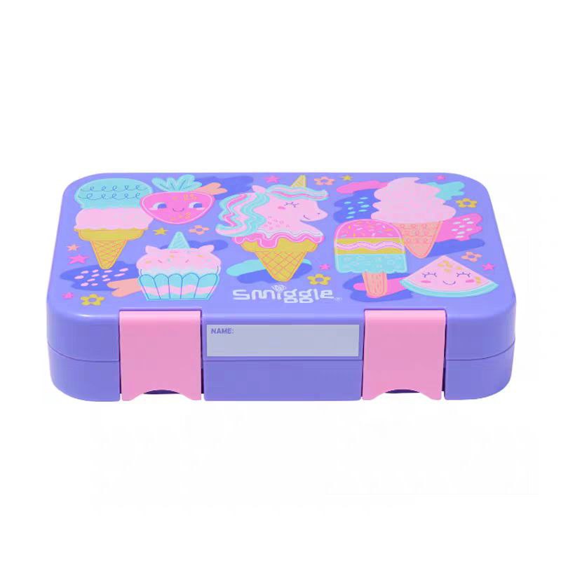 Smiggle Lunch Box Ice Cream Design Unicorn