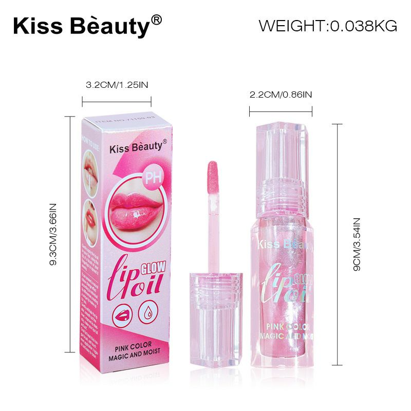 Glow Lip Oil Kiss Beauty 4ml