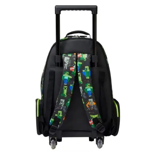 Smiggle Backpack With Wheels Minecraft Design