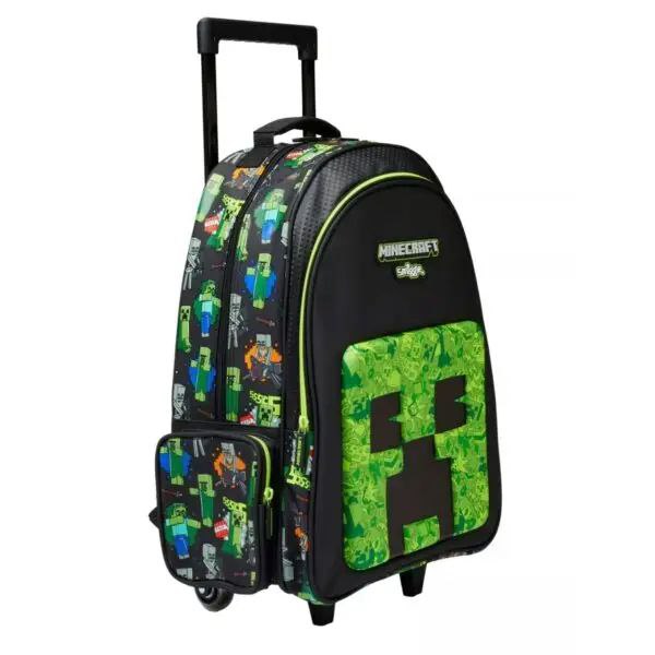 Smiggle Backpack With Wheels Minecraft Design