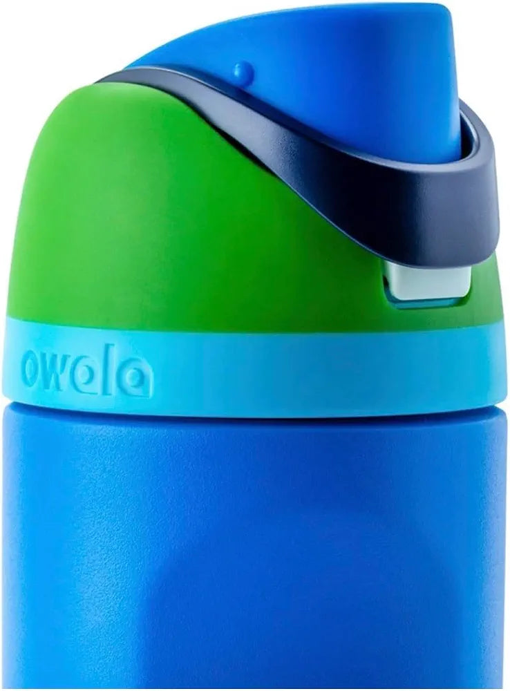 Owala Stainless Steel FreeSip Leak-proof | Electric Blue | 16oz | 480ml
