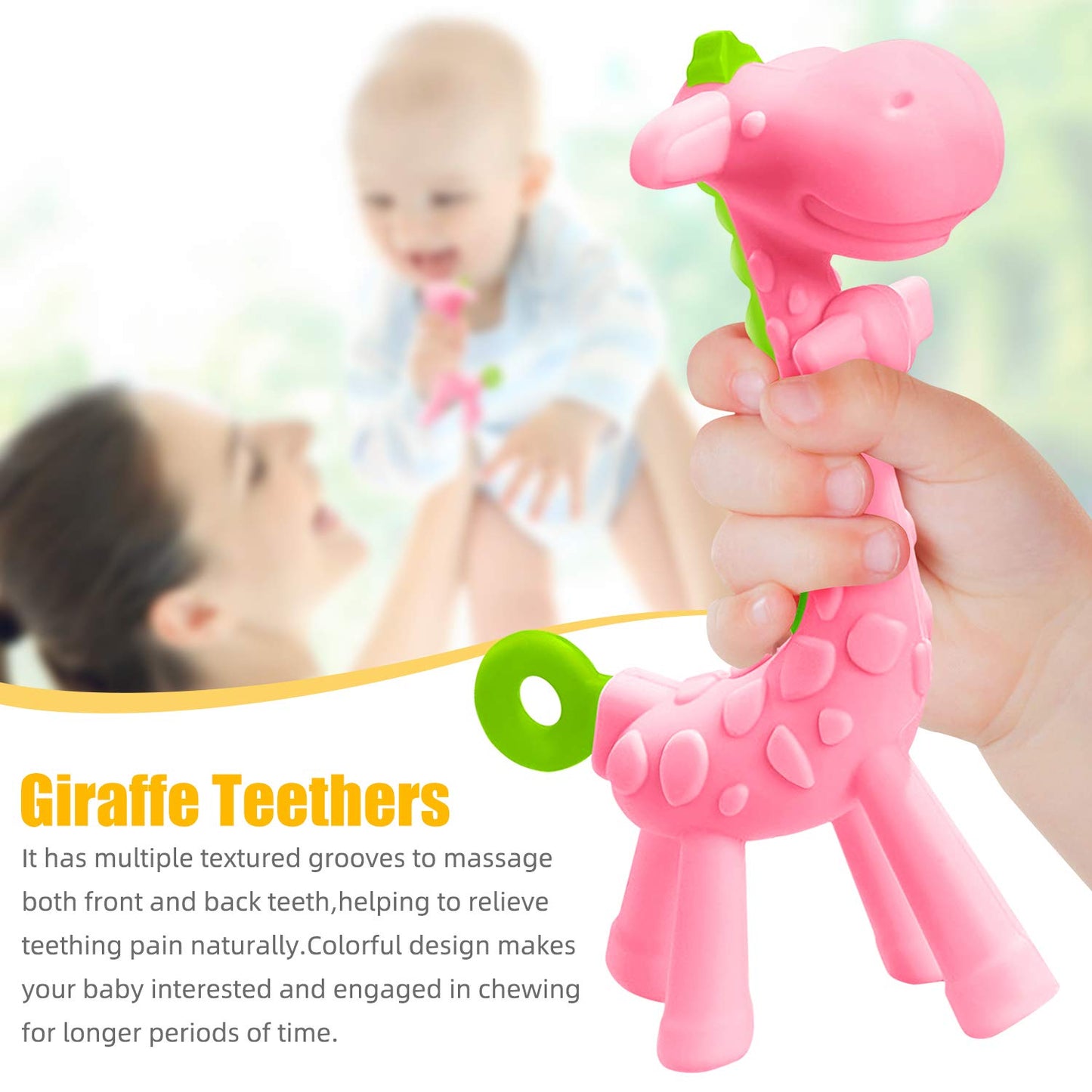 Baby Giraffe Teether