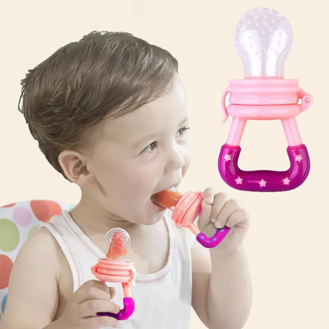 Baby Food&Fruit Feeder Soft Silicone For 3 To 12 Months