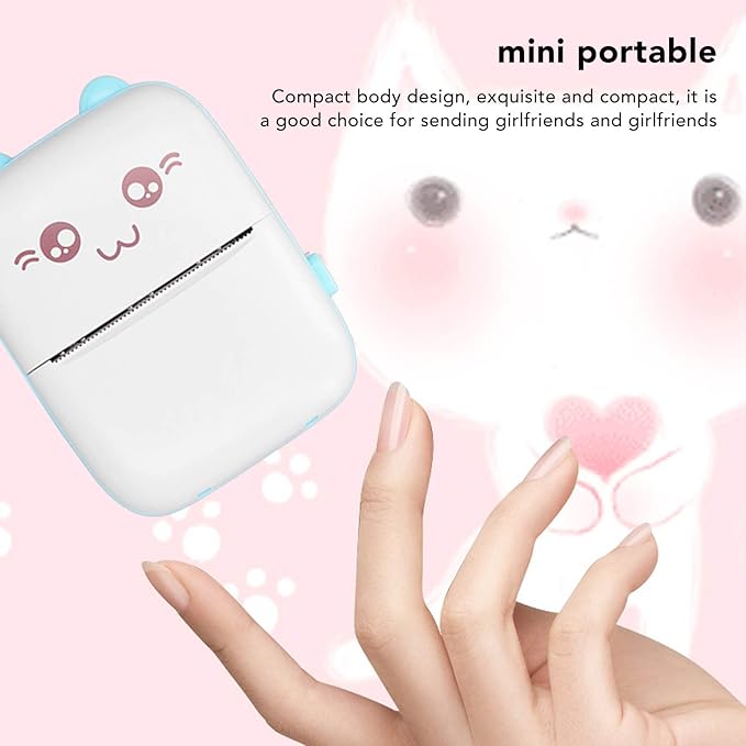 Mini Portable Printer Pocket Wireless Bluetooth Printer
