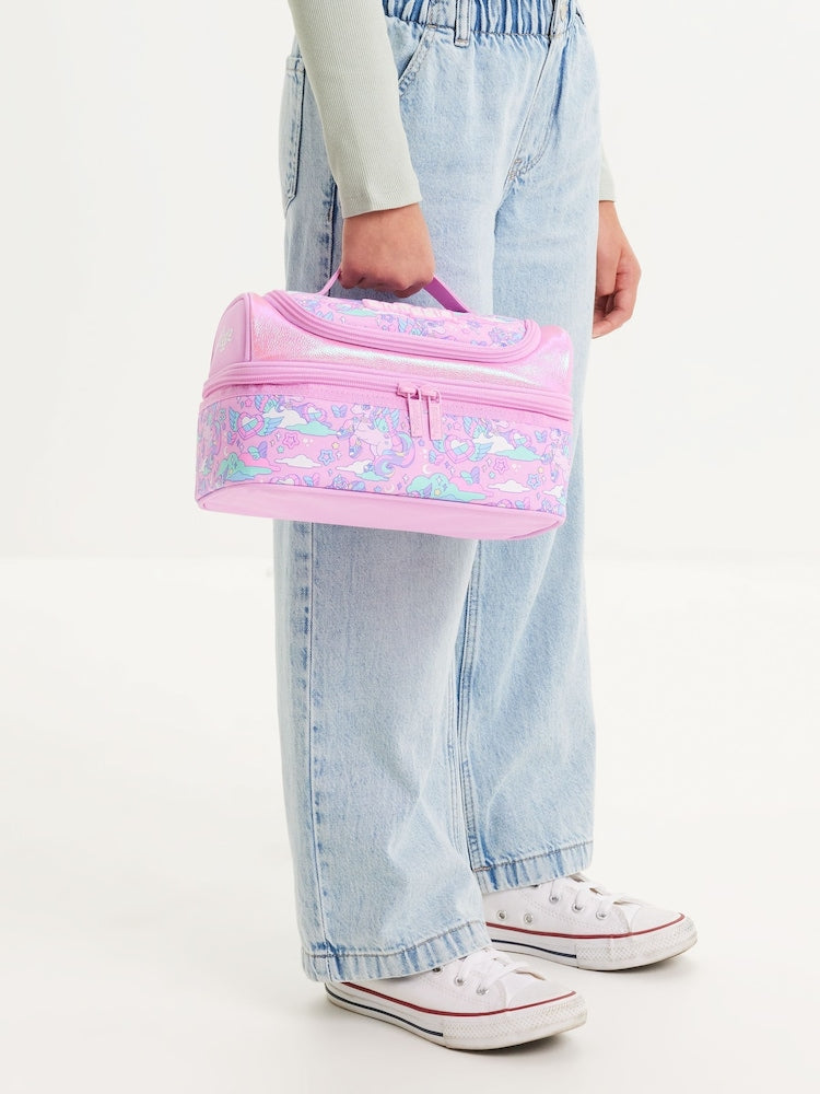 Smiggle Lunch Bag | Pink Unicorn | 25.5×19.5×8cm