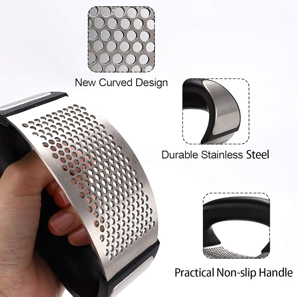 Garlic Mincer Stainless Steel