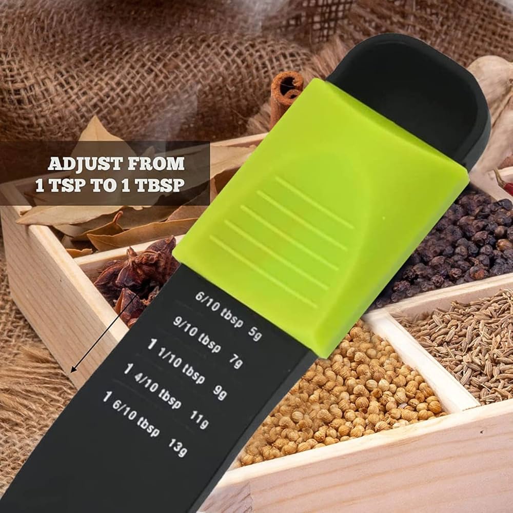 Double Scale Measuring Spoon Practical Kitchen Tool
