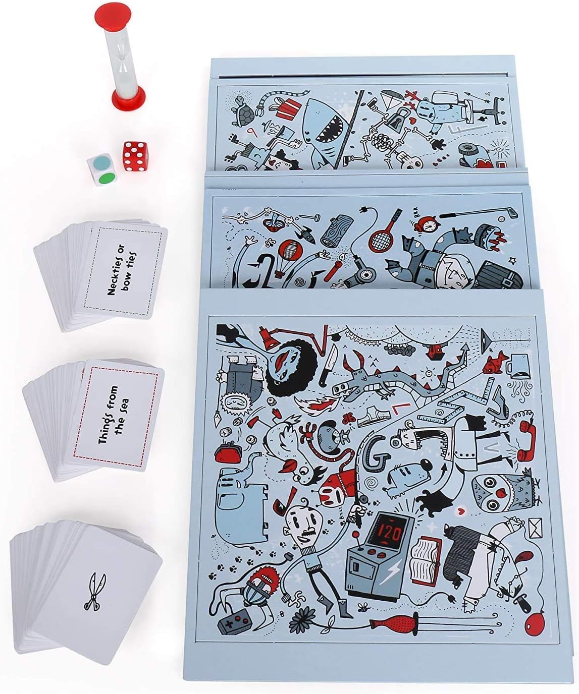 Pictureka! Board Game for Family and Kids Ages 6 and Up, Indoor Classic Game