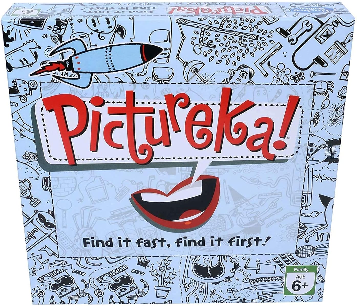 Pictureka! Board Game for Family and Kids Ages 6 and Up, Indoor Classic Game