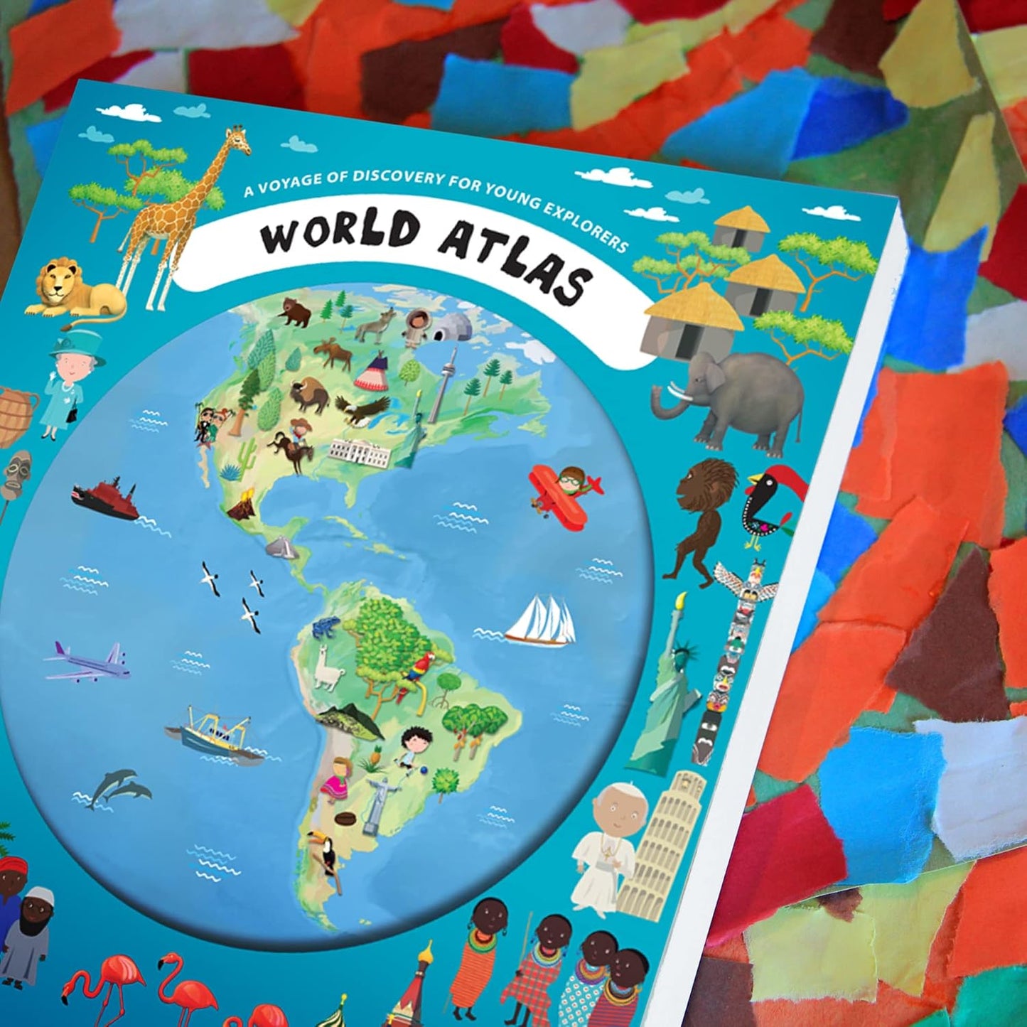 Atlas For Children Space/World And Animals
