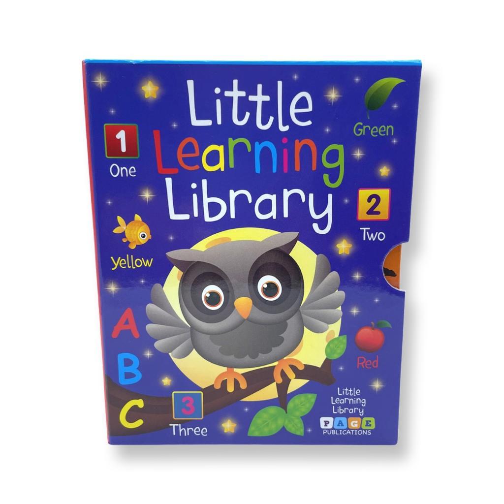 Little Learning Library (3 Book Set) Alphabet,Numbers&Opposites-Kids Books Boxed Collection