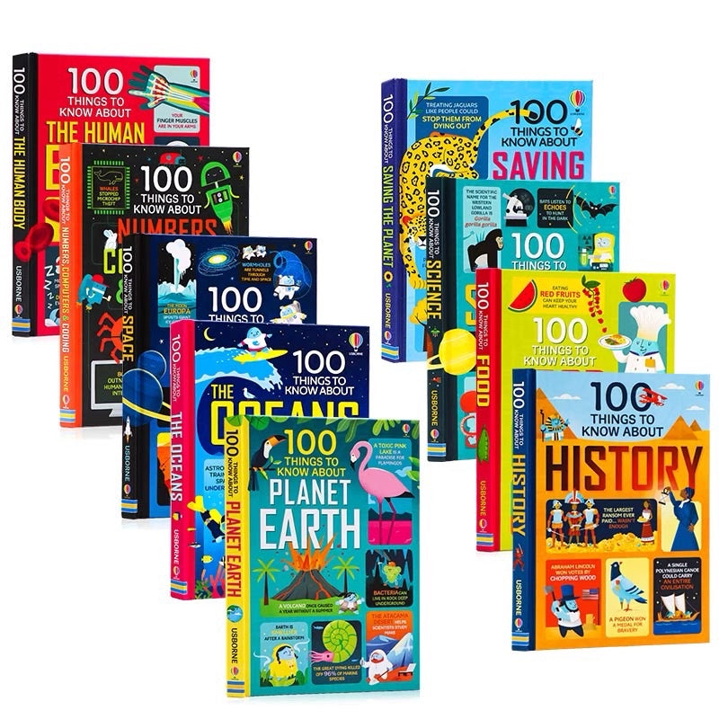100 Things to Know about -9 books | Shopee ...