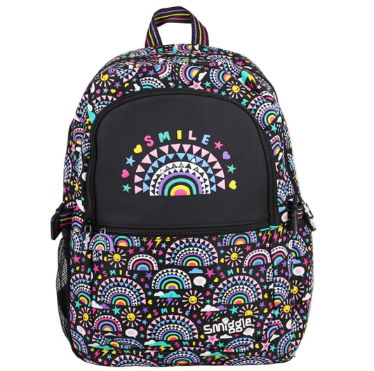 Smiggle Backpack rainbow 42cm G1-G3