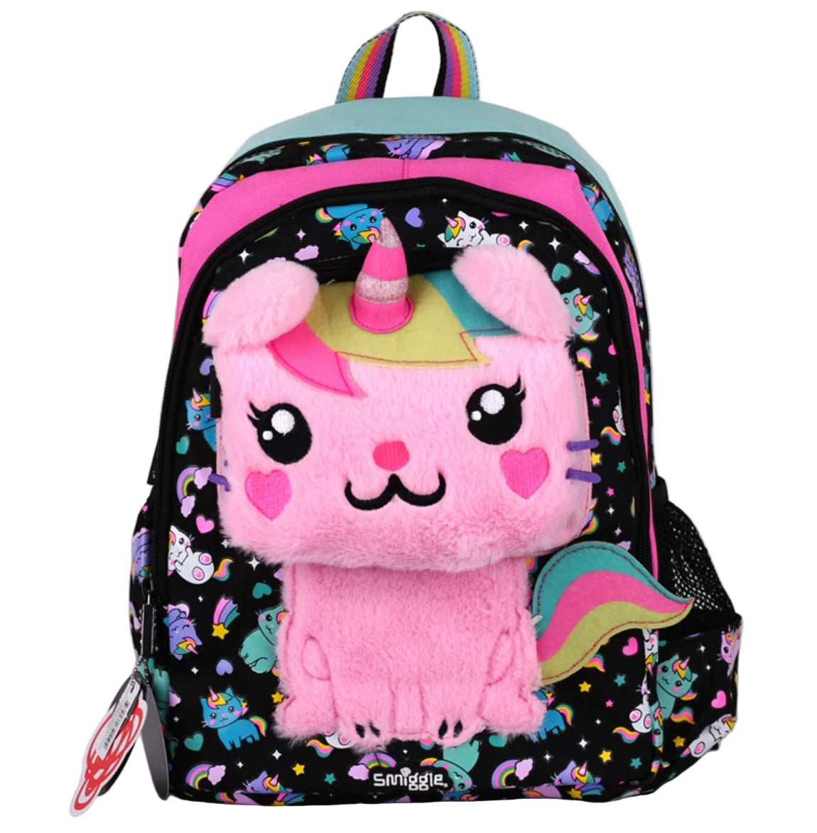 Smiggle small Backpack Cat Unicorn Design 38cm KG1-KG3