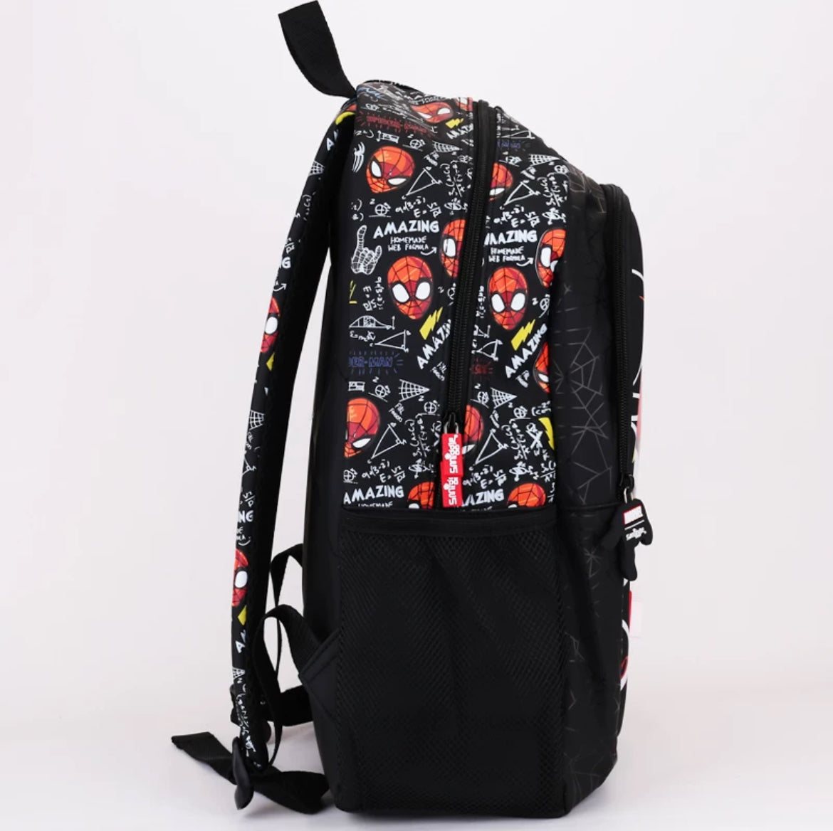 Smiggle Wonder World Classic Lite Backpack School Bags High Quality For Boys With Spider Man 43cm
