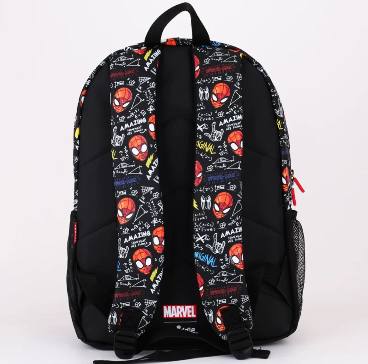 Smiggle Wonder World Classic Lite Backpack School Bags High Quality For Boys With Spider Man 43cm