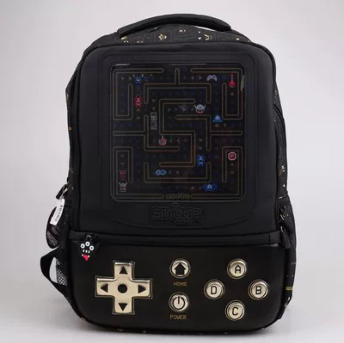 Smiggle Backpack School Bags High Quality For Boys With Games design 43cm