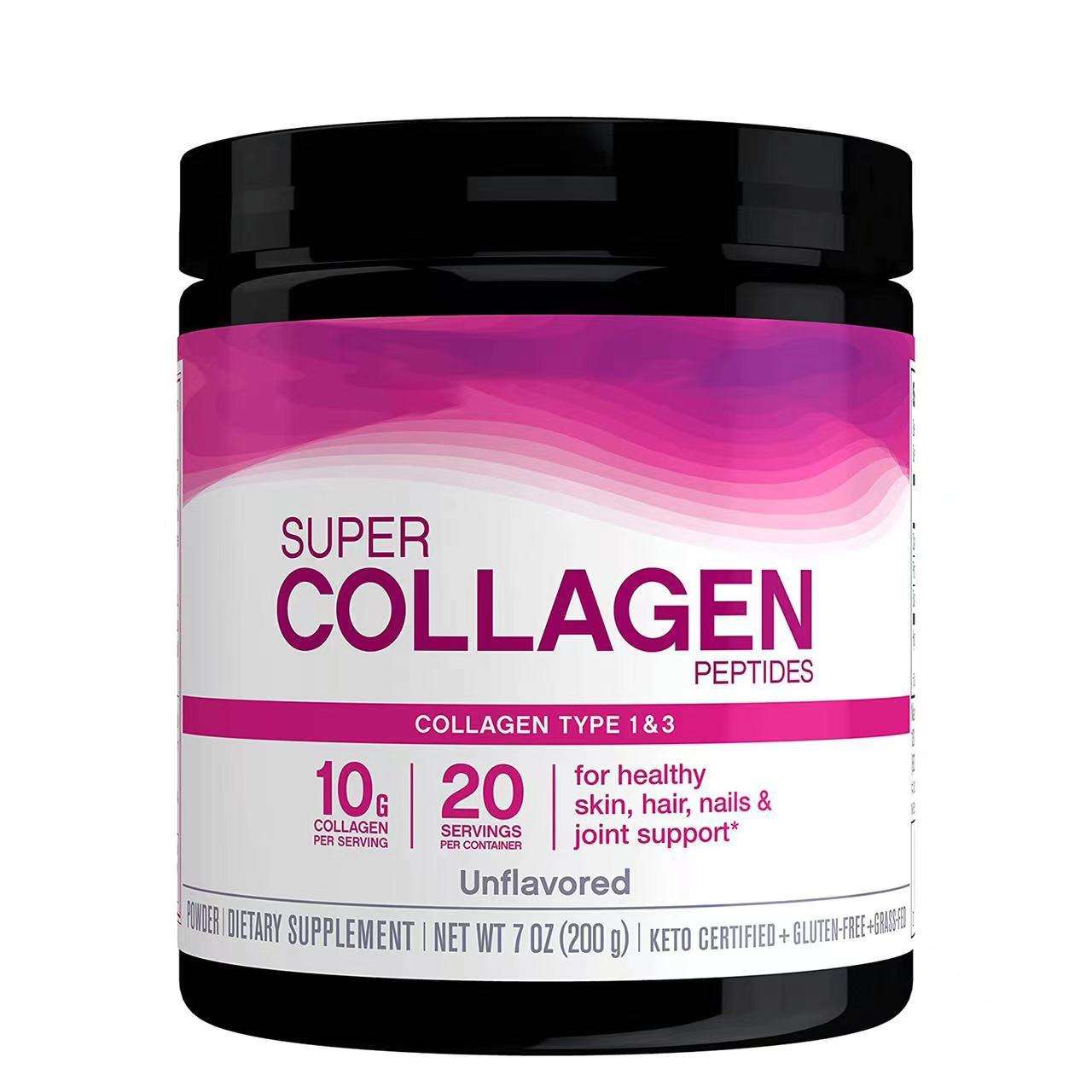 Super Collagen Peptides Collagen Type 1&3 Unflavored