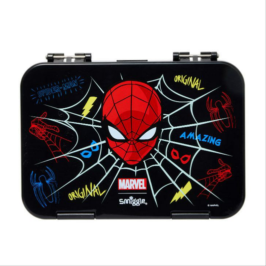 Smiggle Lunch Box Spider Man Design 21x15x4.5