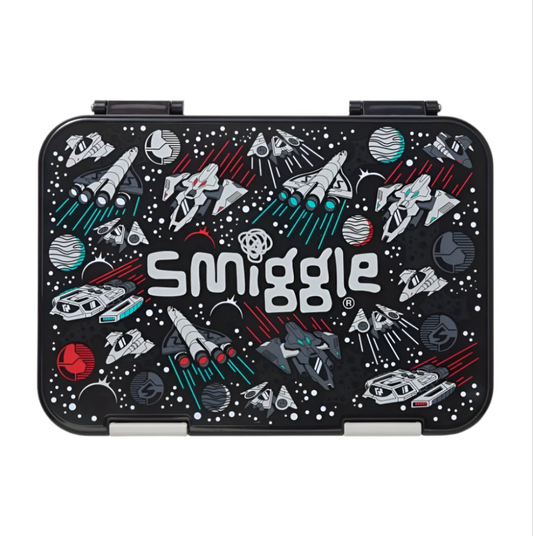 Smiggle Lunch Box Space Design 21x15x4.5