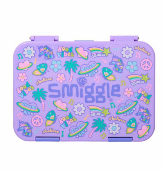 Smiggle Lunch Box Space Design 21x15x4.5