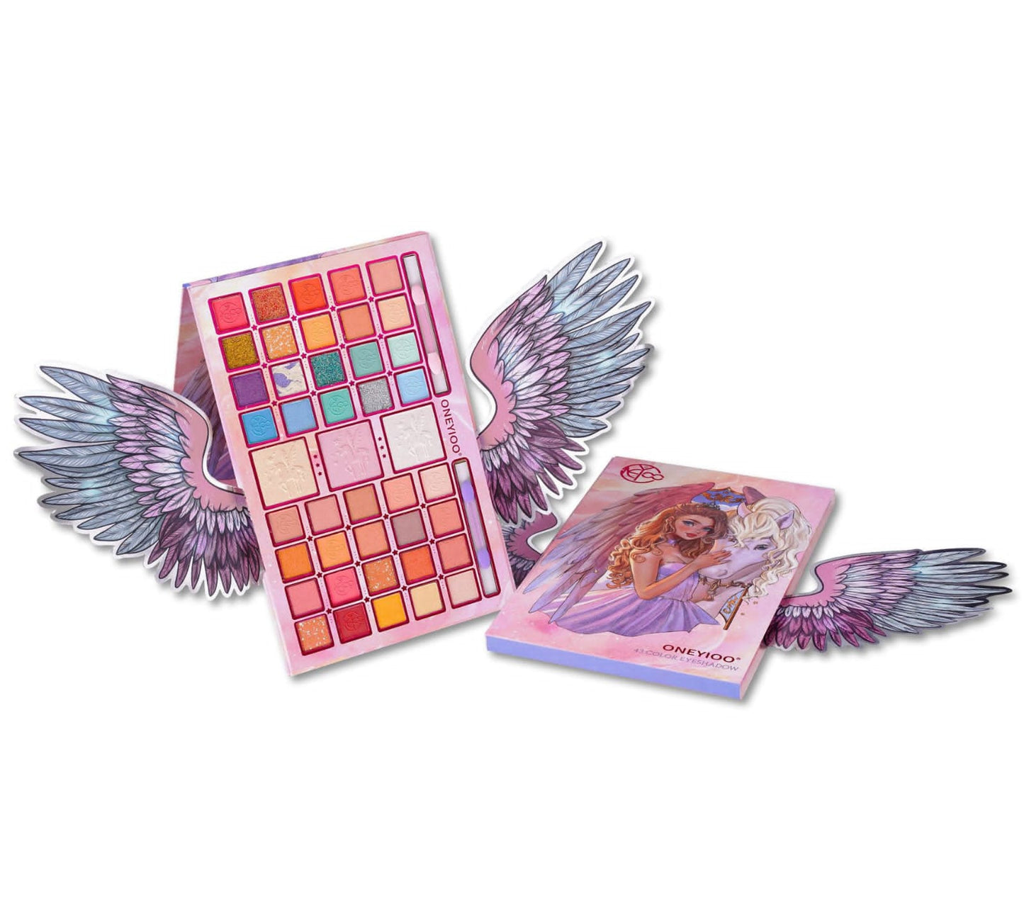 43 Colors Unicorn Wings Design Matte Eyeshadow Palette