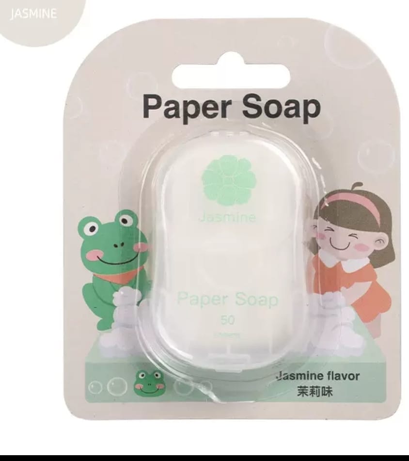 Paper Soap Sheets Portable On The Go