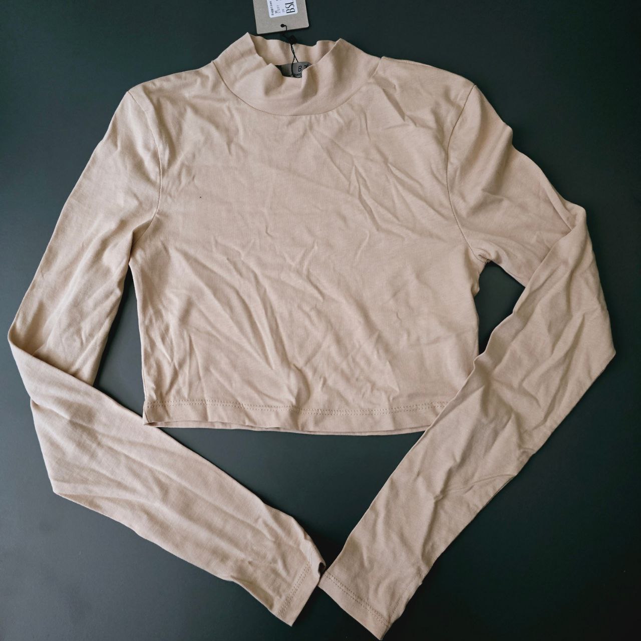 Crop Long Sleeve Brand:BSL Size M
