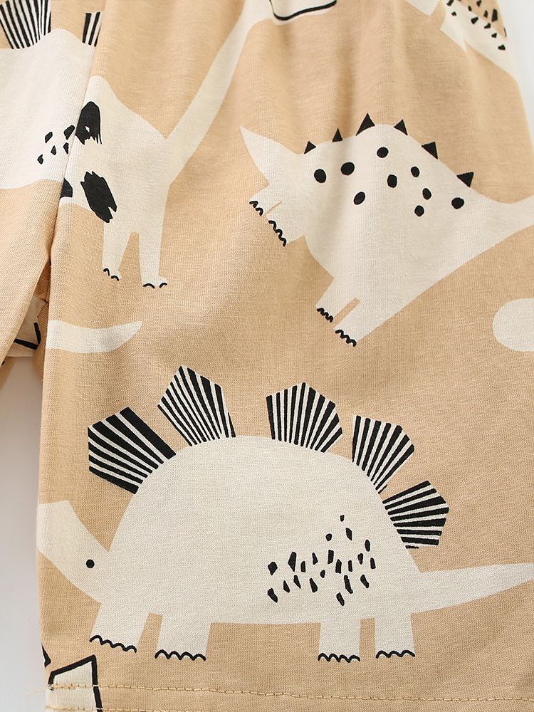 Pijama Animals For Boys Cotton 100% Size 1-8y