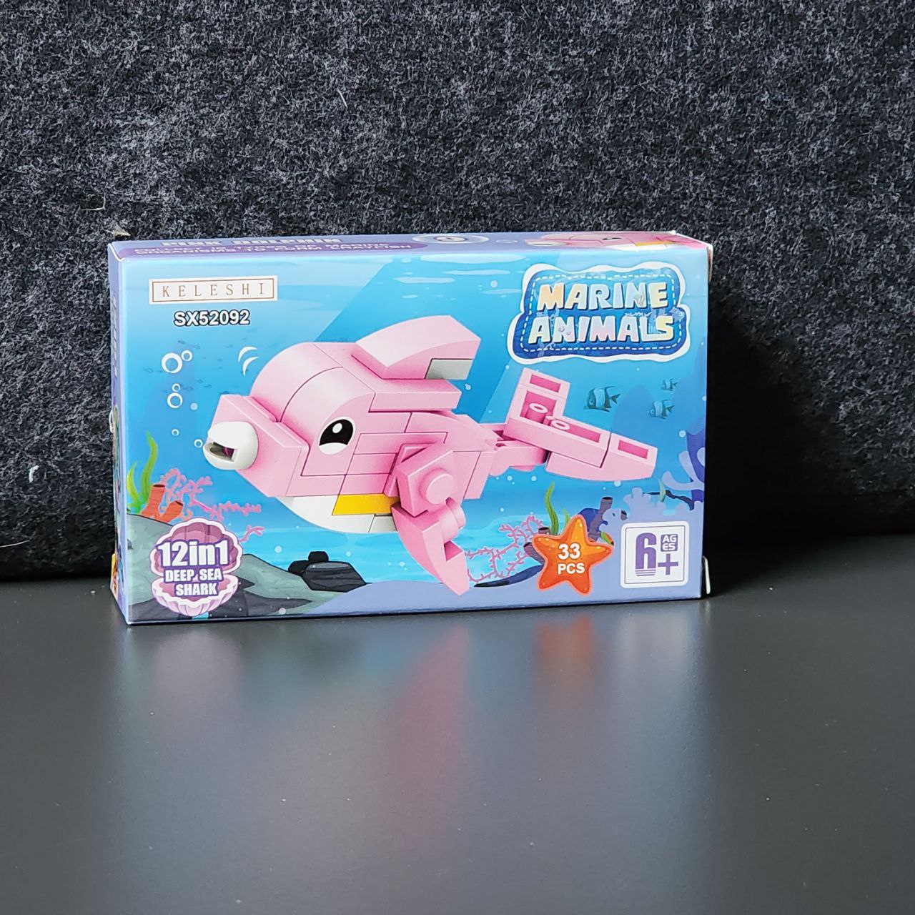 Building Blocks 12 In 1 Marine Animals