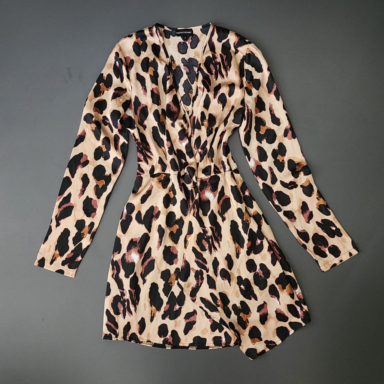 Dress Lion Design Long Sleeve Brand:PrettyLittleThing Size S