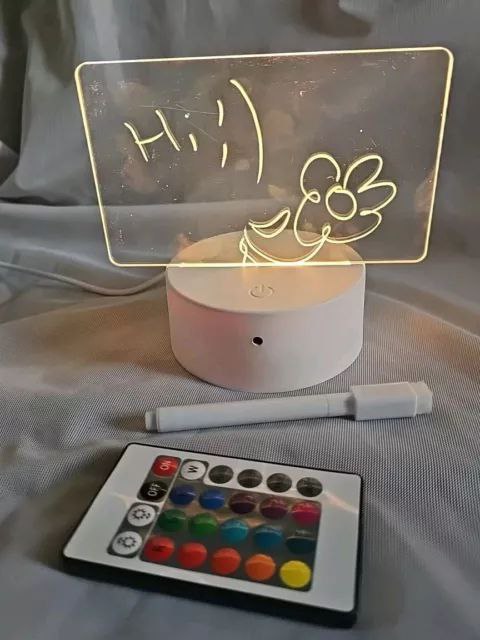 Led Light Board  3D Creative Visualization Lamp