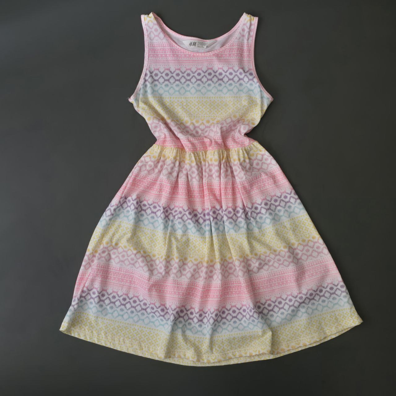 Cotton Girl Dress Brand:H&M Size 8-10y