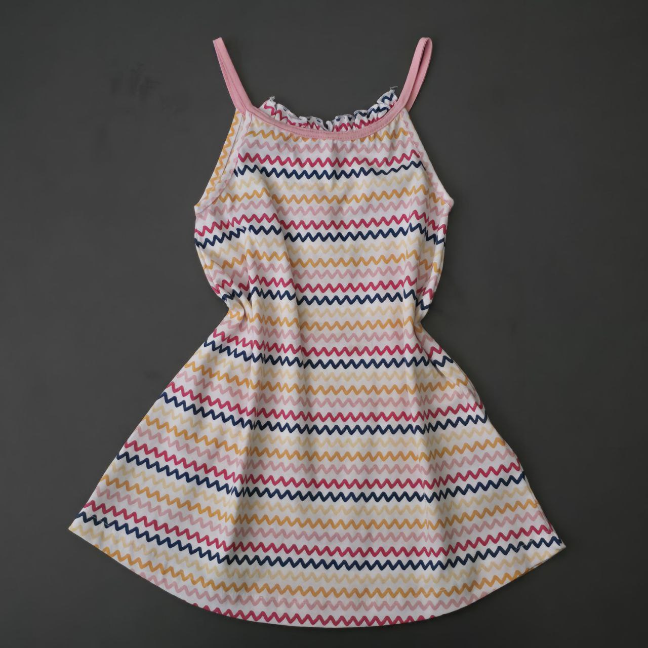 Cotton 100% Dress Brand:Lupilu Size 2-4y