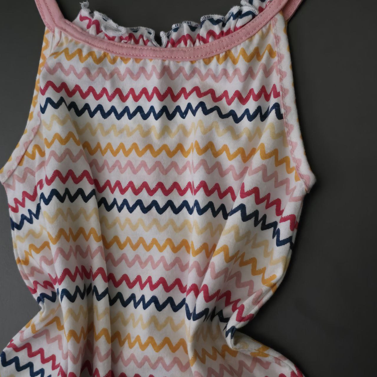 Cotton 100% Dress Brand:Lupilu Size 2-4y