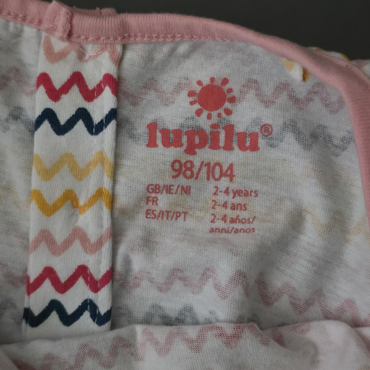 Cotton 100% Dress Brand:Lupilu Size 2-4y
