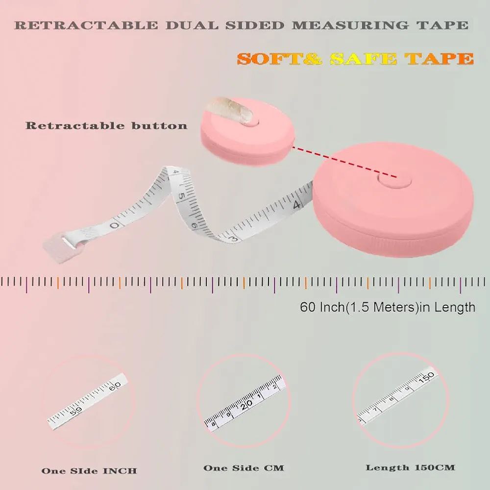 Tape Measure Retractable 1.5 Meters