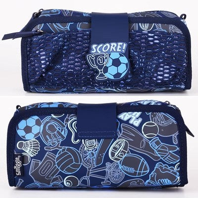 Smiggle Pencil Case Football Design