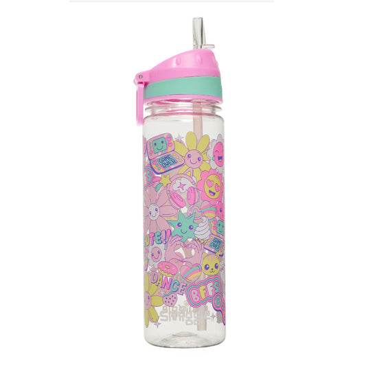 Smiggle Flower Desigh Water Bottle 650 ml 24cm