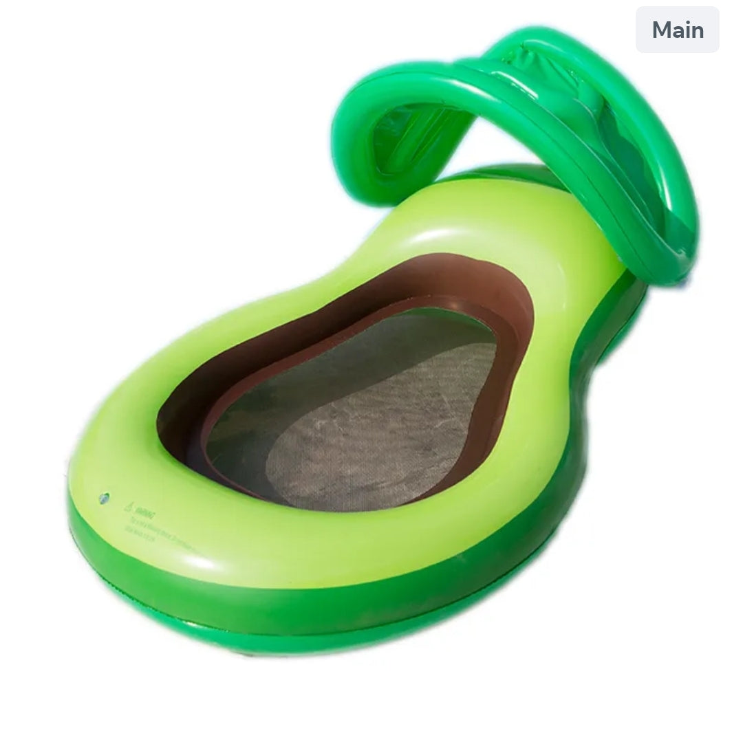 Avocado pool float 110х80см