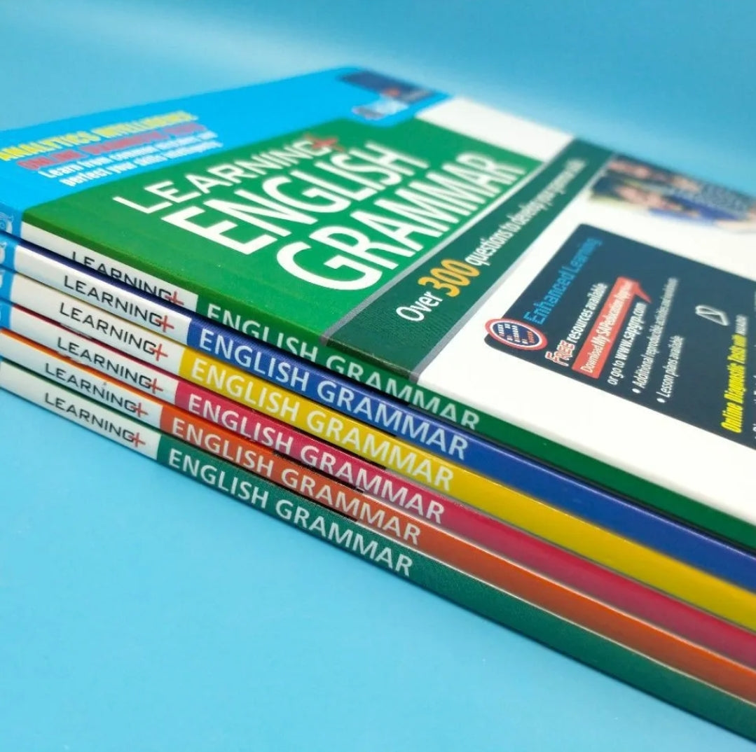 English Grammar 6 Books SAP English Workbook
