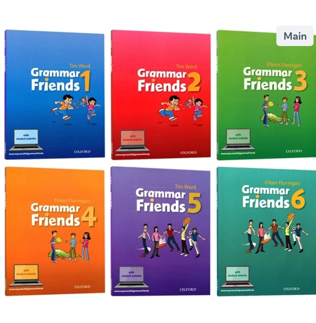 Oxford grammar friends 1-6. Set 6 books