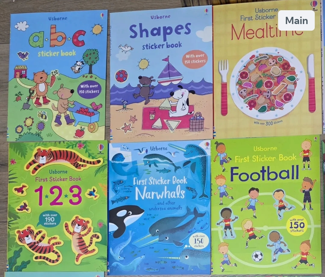 Usborne First Sticker Books 33 Variation
