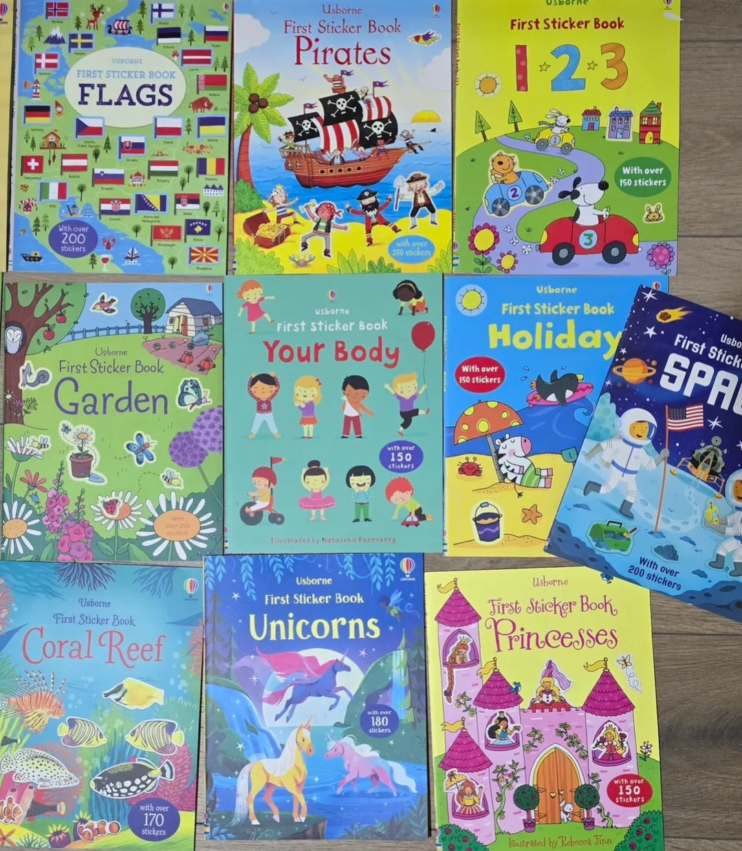 Usborne First Sticker Books 33 Variation