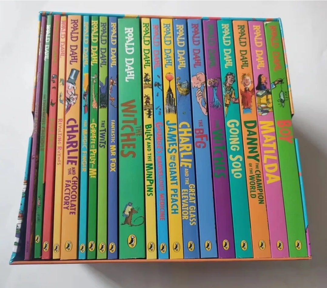 Roald Dahl Collection 24 Hardcover Books | Soft Cover | 6+